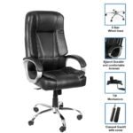 Furnifix Supreme Boss Chair (Pure Black) | Furnifix