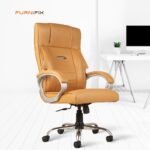 Furnifix Paladin Elite Boss Chair (Beige) | Furnifix