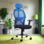 Buy Furnifix Stylish Executive Work Chair (Blue) | Furnifix
