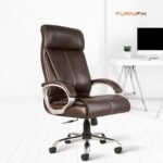 Buy Furnifix Quality Boss Chair Prestige Pro (Dark Brown) - Furnifix