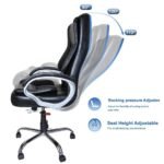 Furnifix Supreme Boss Chair (Pure Black) | Furnifix