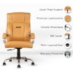 Furnifix Paladin Elite Boss Chair (Beige) | Furnifix