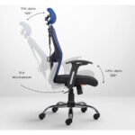 Buy Furnifix Stylish Executive Work Chair (Blue) | Furnifix