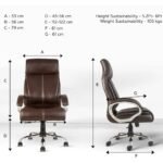 Buy Furnifix Quality Boss Chair Prestige Pro (Dark Brown) - Furnifix