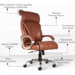 Furnifix Quality Boss Chair Prestige Pro (Brown)