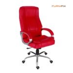 Furnifix Supreme Boss Chair (Cherry-Red) | Furnifix