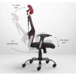 Buy Furnifix Stylish Executive Work Chair (Red) | Furnifix