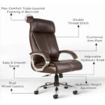 Buy Furnifix Quality Boss Chair Prestige Pro (Dark Brown) - Furnifix