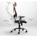 Buy Furnifix Stylish Executive Work Chair (Orange) | Furnifix