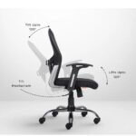 Buy Furnifix Stylish Executive Work Chair (Black) Medium Back | Furnifix