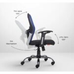 Buy Furnifix Stylish Executive Work Chair (Blue) Medium Back | Furnifix