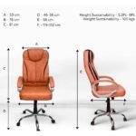 Buy Furnifix Premium Boss Chair Edge 01 (Cream) - Furnifix