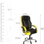 Furnifix Supreme Boss Chair (Yellow) | Furnifix