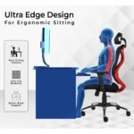 Furnifix Premium Office Executive Chair (Black-Red) | Furnifix