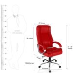 Furnifix Supreme Boss Chair (Cherry-Red) | Furnifix