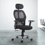 Furnifix Stylish Executive Work Chair (Black) | Furnifix