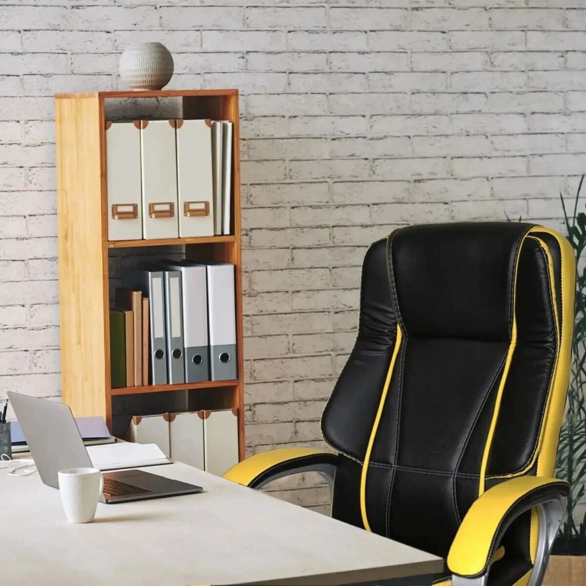 Furnifix Supreme Boss Chair (Yellow) | Furnifix