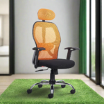Buy Furnifix Stylish Executive Work Chair (Orange) | Furnifix