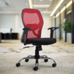 Buy Furnifix Stylish Executive Work Chair (Red) Medium Back | Furnifix