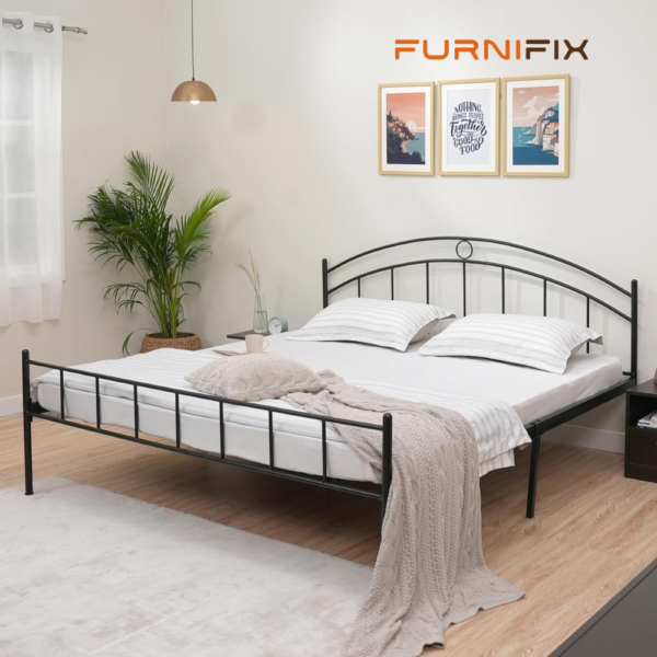 Buy Furnifix Metal Bed For Home HB01 - Furnifix