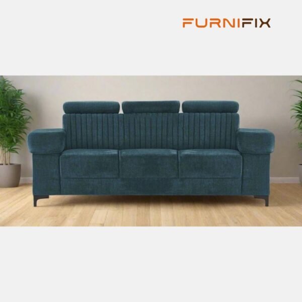 Buy Furnifix Sovereign 3 Seater Sofa - Harbour Blue - Furnifix