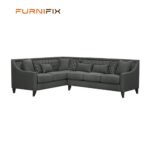 Buy Furnifix Supreme Corner Sofa -Grey - Furnifix