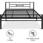 Buy Furnifix Double Metal Bed For Home HB02 - Furnifix