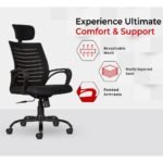 Buy Furnifix Executive Comfort Chair (Black) - Furnifix