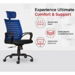 Buy Furnifix Executive Comfort Chair (Blue) - Furnifix
