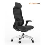 Buy Furnifix Luxury Office Chair High-Back (Black) - Furnifix