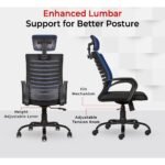 Buy Furnifix Executive Comfort Chair (Blue) - Furnifix