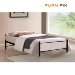 Buy Furnifix Single Metal Bed For Home HB03 - Furnifix