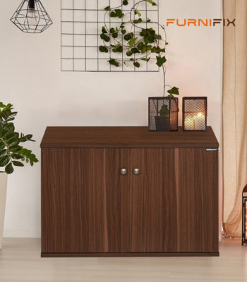 Buy Furnifix 2 Door Wooden Shoe Rack WR 03 - Furnifix