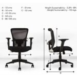 Buy Furnifix Stylish Executive Work Chair (Mid Back) - Furnifix
