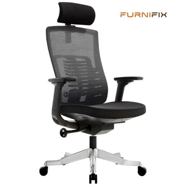 Buy Furnifix Luxury Office Chair Majestic Cushion (Black) - Furnifix