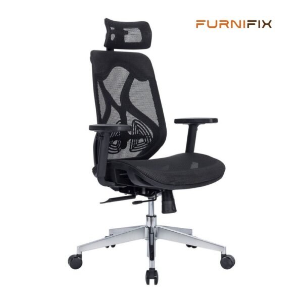 Buy Furnifix Luxury Office Chair High Prestige (Black) - Furnifix