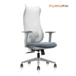 Buy Furnifix Luxury Office Chair Platinum Curve - Furnifix
