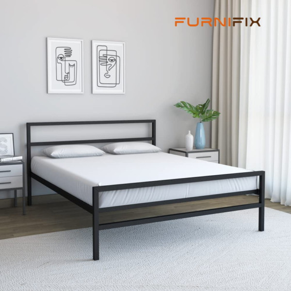 Buy Furnifix Striker Metal Bed For Home HB03 - Furnifix