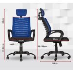 Buy Furnifix Executive Comfort Chair (Blue) - Furnifix
