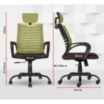 Buy Furnifix Executive Comfort Chair (Pistacho Green) - Furnifix