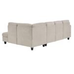 Buy Furnifix Decent 5 Seater L Shape Sofa - Cream - Furnifix