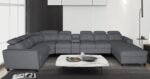 Buy Furnifix Premium C Shape Corner Sofa - Grey- Furnifix
