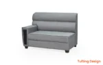 Buy Furnifix Classic Corner Sofa - Grey - Furnifix
