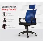 Buy Furnifix Executive Comfort Chair (Blue) - Furnifix