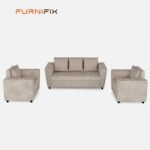 Buy Furnifix Magnifique 5 Seater Sofa (3+1+1) - Cream - Furnifix