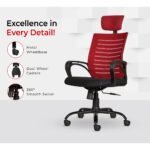Buy Furnifix Executive Comfort Chair (Red) - Furnifix