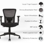 Buy Furnifix Stylish Executive Work Chair (Mid Back) - Furnifix