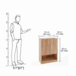 Buy Furnifix 6 Shelves Wooden Shoe Rack WR 02 - Furnifix