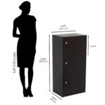 Buy Furnifix 3 Doors Wooden Shoe Rack WR 07 - Furnifix