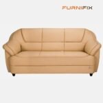 Buy Furnifix Regal 3 Seater Sofa - Yellow - Furnifix